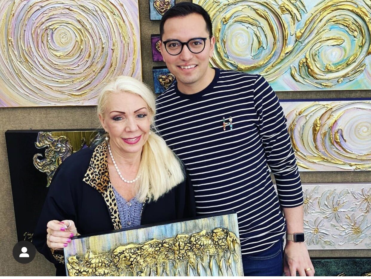 Art Valet: Self-made Annette creates works to see and touch